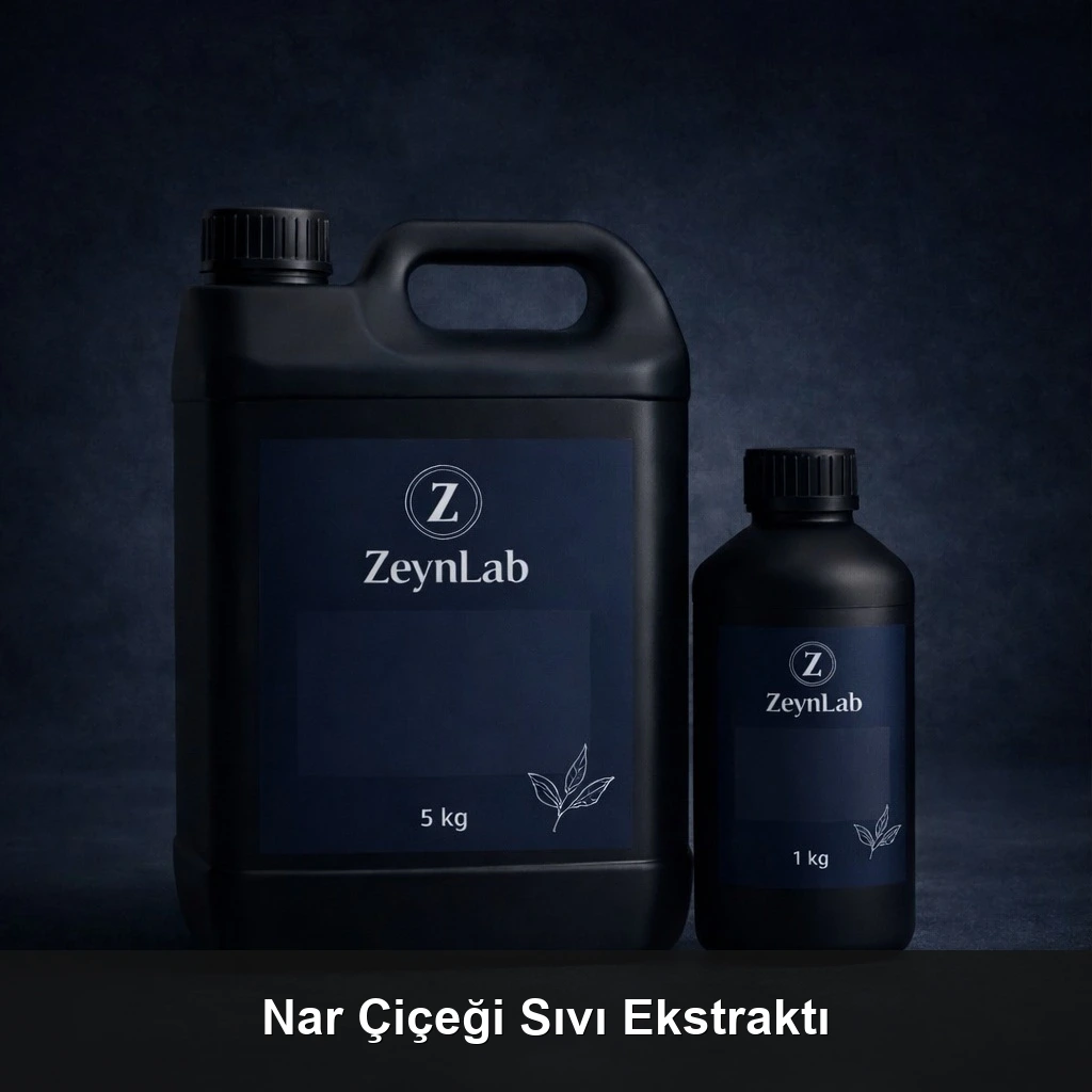 Nar Çiçeği Sıvı Ekstraktı - Doğal Sıvı Ekstrakt | ZeynLab