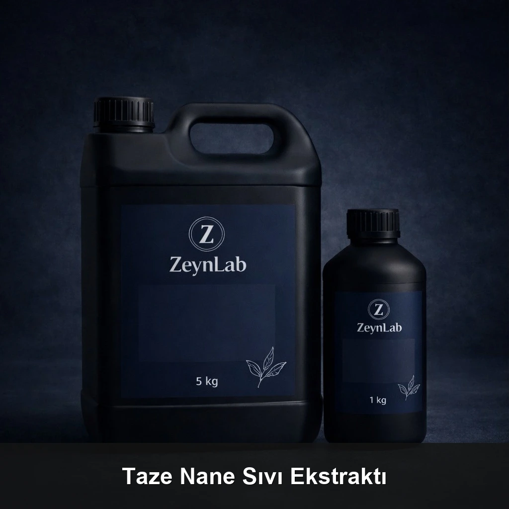 Taze Nane Sıvı Ekstraktı - Doğal Sıvı Ekstrakt | ZeynLab