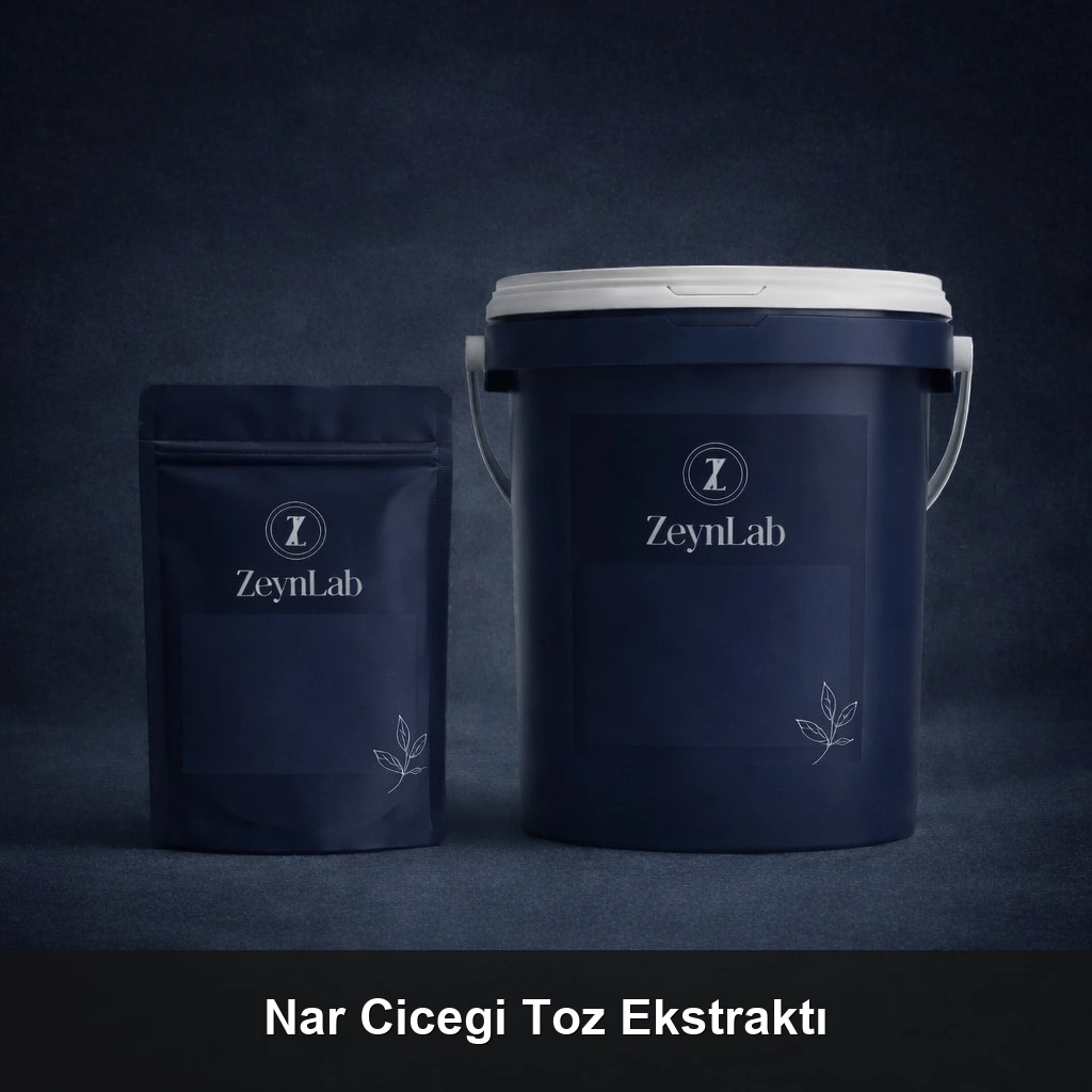 Nar Cicegi Toz Ekstraktı - Doğal Toz Ekstrakt | ZeynLab